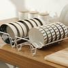 Kitchen Dish Drainer and Storage Rack