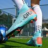 Training New Men Soccer Shoes Men Breathable Match Outdoor Casual Shoes Men Cleats Long Spikes Comfortable Football Shoes Men