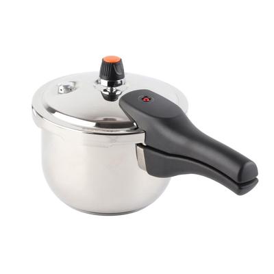 Pressure Cooker Stainless Steel Explosion Proof Multifunctional with Safety Valve 80KPA Security