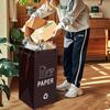 Heavy Duty Collapsible Waterproof Trash Bags For Camping And Kitchen Use With Multicolor Sets
