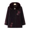 Yalu Women's Plus Velvet Warm Winter Coat