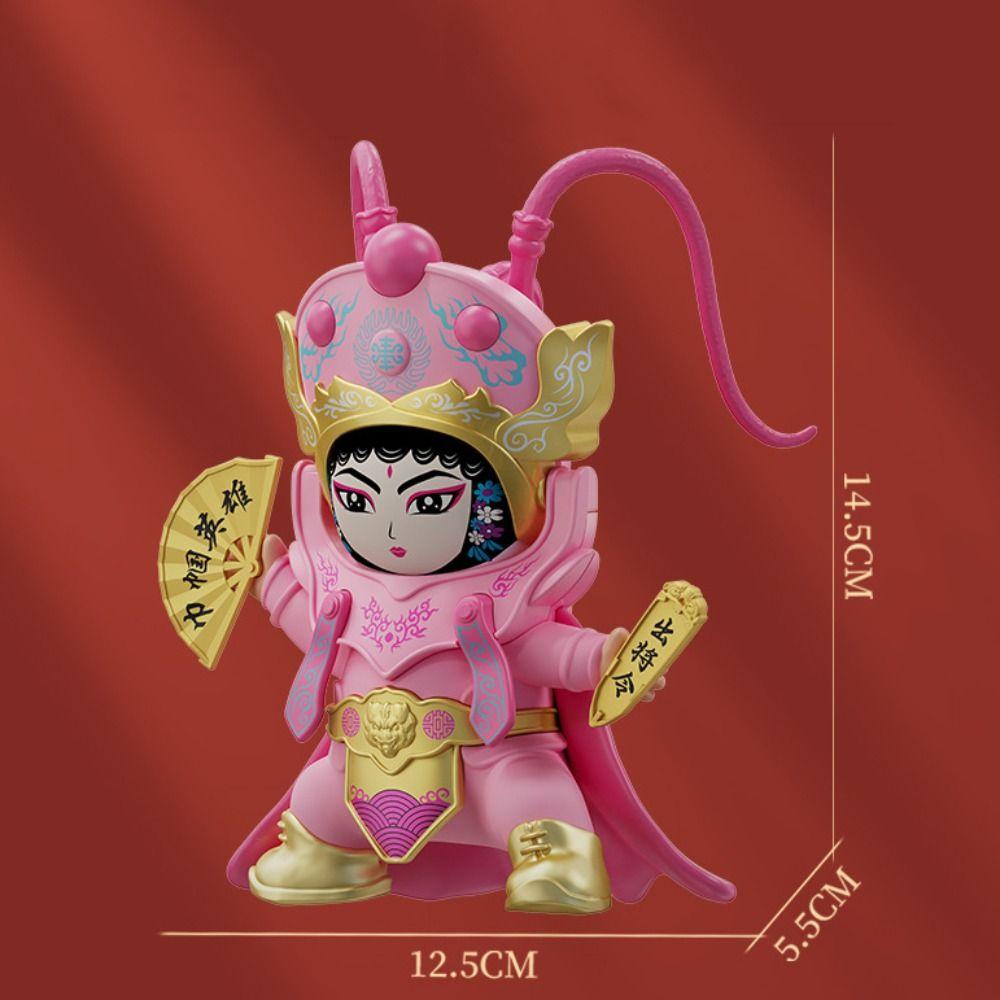 PVC Sichuan Face Change Doll Chinese Characteristics Face Changing Figurine  Kids Playing Supplies