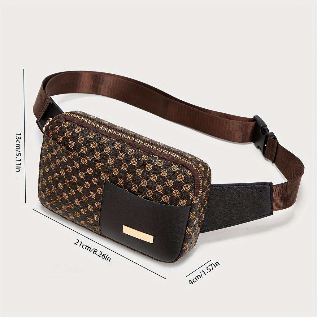 Girl S New Sports Chest Bag  Mobile Phone Fanny Pack  Large Capacity Portable Fashion Outdoor Satchel Bag