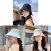 Fisherman Hat With Large Brim And Sun Protection For Summer Casual Wear