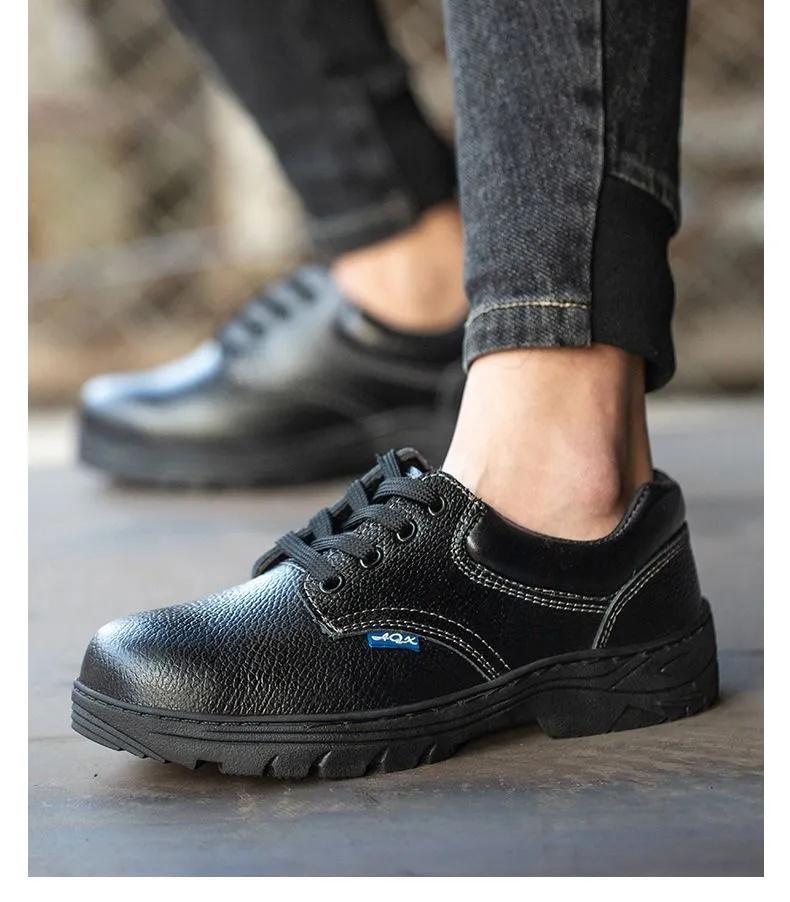 

- And Puncture-proof Breathable And Comfortable Steel Toe Lightweight Safety Shoes Work Shoes 44 чёрный