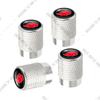 Car CNC Aluminum Akatsuki Red Cloud Emblem For Nissan Subaru Suzuki Infiniti Mitsubishi 4pcs Tire Valve Air Port Stem Cover Caps ew3