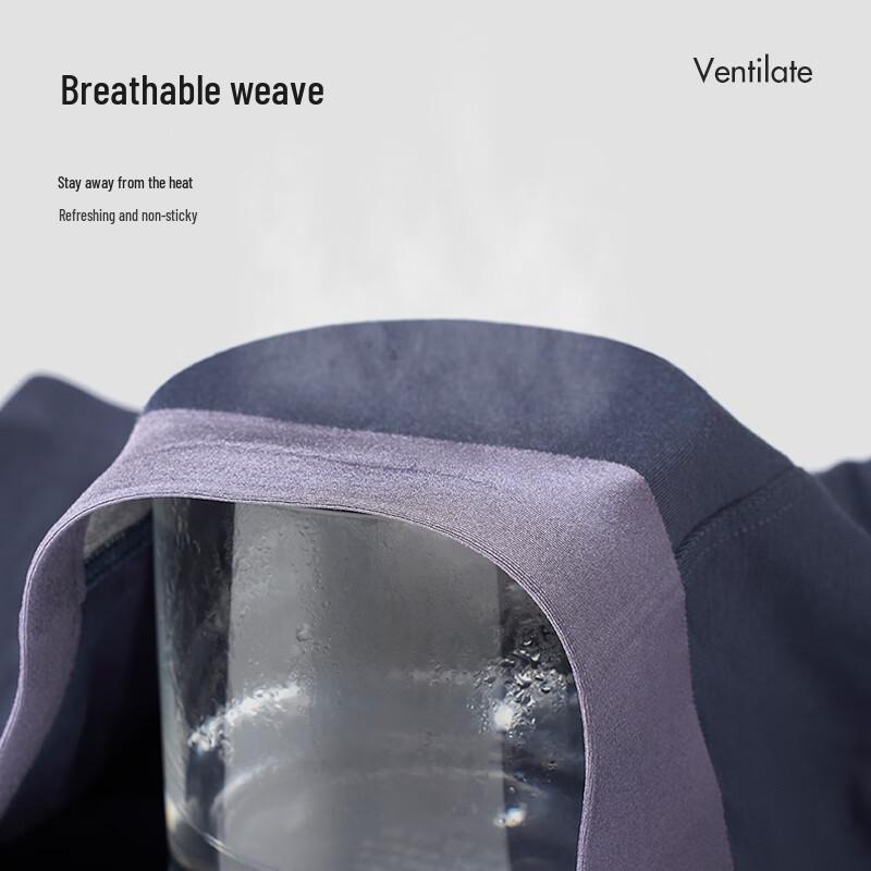 PRIMEET Herren Modalmischung Atmungsaktiv Antibakteriell Boxershorts 3er-Pack