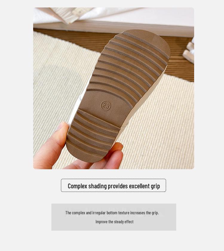 Mädchen Leder Lochmuster Atmungsaktive Prinzessin Schuhe - Frühjahr/Sommer 2026 Kollektion