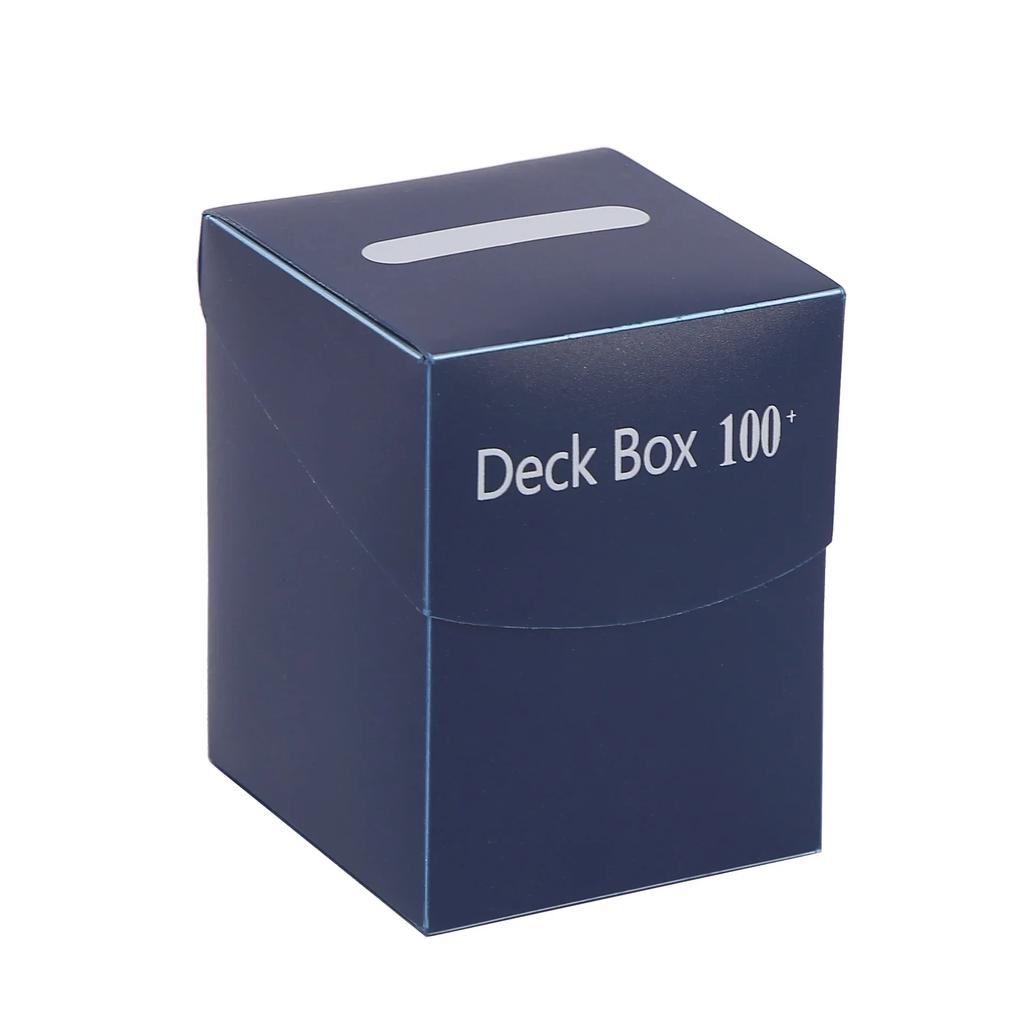 100+ Capacity Card Deck Box Trading Card Storage Box for Pokemon Magic YuGiOh Collectible Sport Cards Case Card Organizer