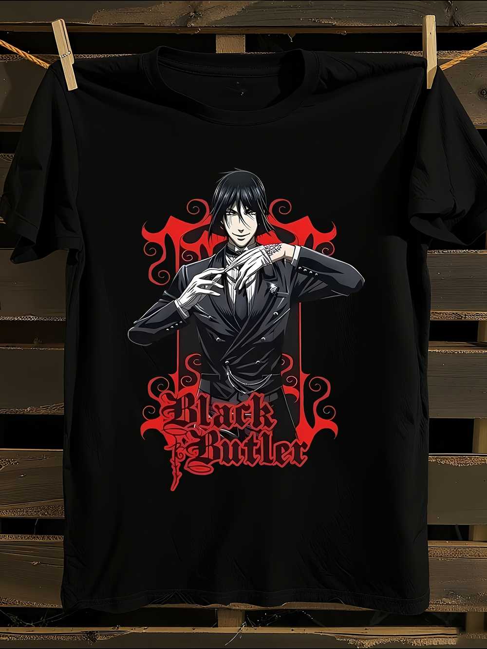 Black Butler Anime Graphic T-Shirt XXXXL
