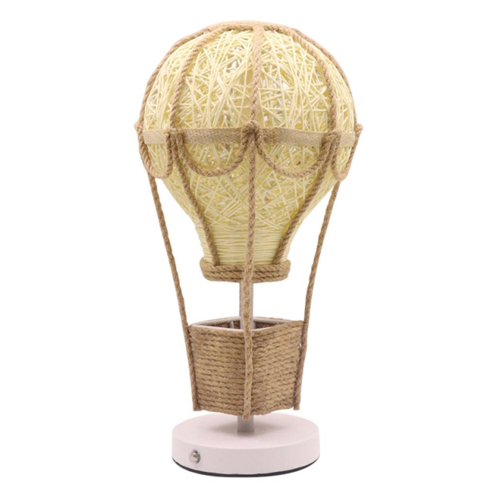 Air Balloon Night Light, Bedside Lamp for Fireplace, Storage Unit,