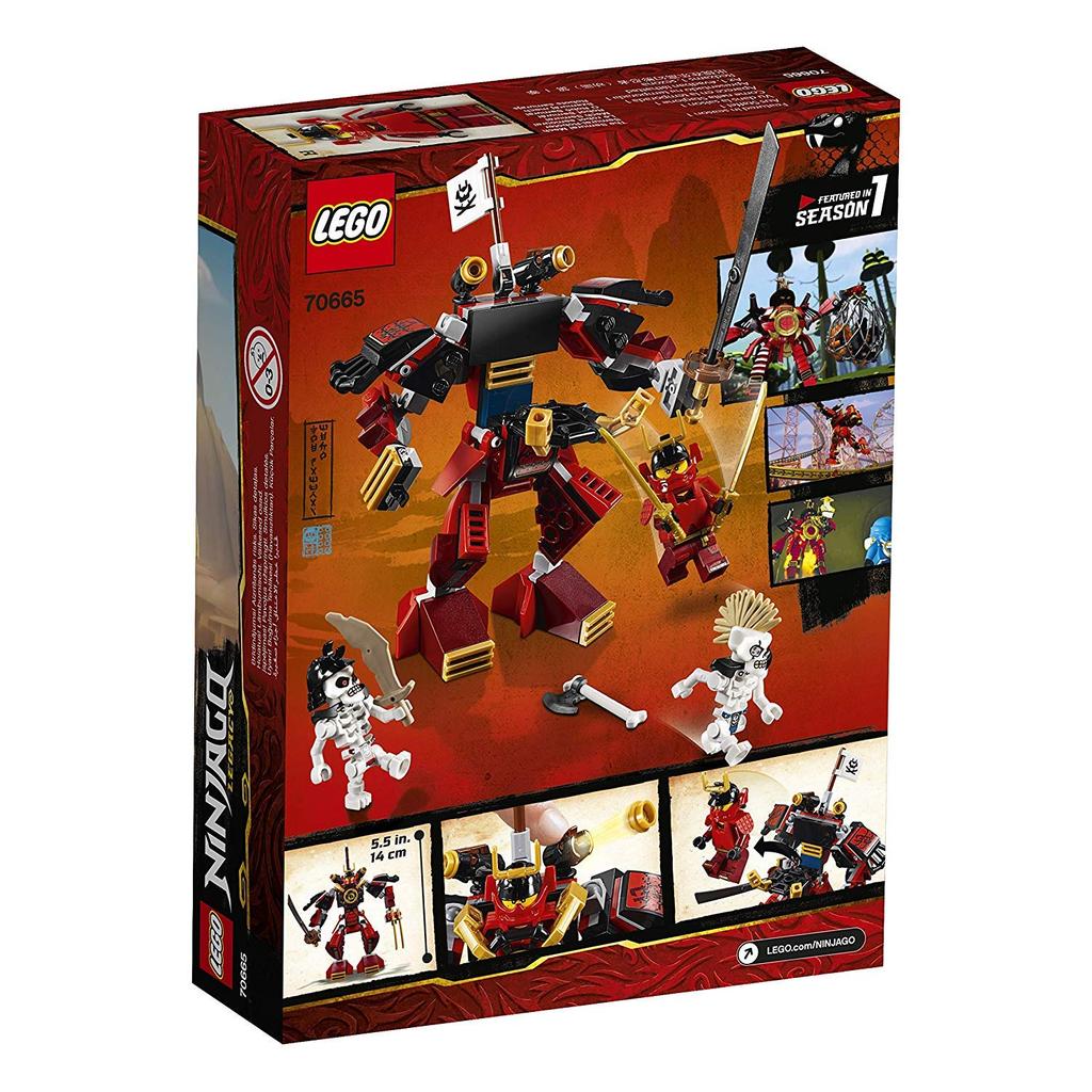 LEGO Ninjago Samurai Robot 70665 Block Toy for Boys