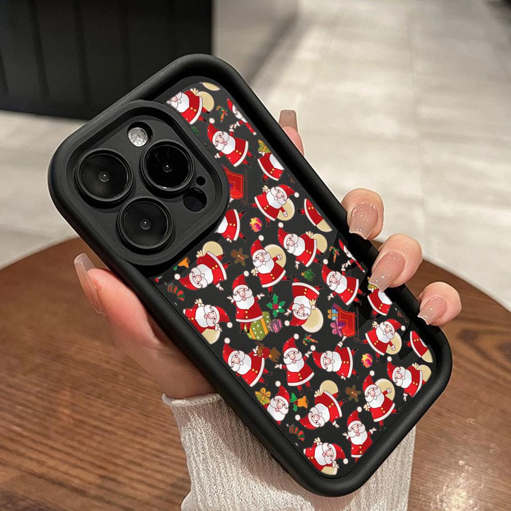 Sky Eye Ladder Soft Case für Samsung A06 A15 A25 A35 A55 A14 A24 A34 S23 S24 FE Alle Samsung Modelle Handyhüllen Cover NY43 Weihnachten Frohes Neues Jahr Kunst