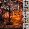 Ghost Pumpkin Bookshelf Lantern Light Warm LED Reading Nook Lamp Nightlight  Bookcase Display