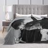 Damiano David Flannel Blankets Autumn  Super Soft Throw Blanket for Kids Adult Home Decor Pattern Bedspread Sofa Bed Cover