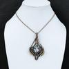 Pinolith Jasper Pendant Copper Wire Wrapped Gemstone Pendant Pinolith Jasper Jewelry Handmade Women Pendant Gift For Her Copper Wire Jewelry