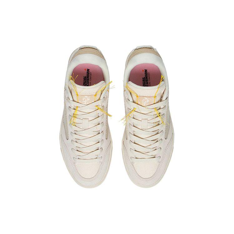 Li Ning Wei Wu 180 Low Slip Resistant Durable Low Top Skate Shoes Women Skate Shoes Swan-White AECS018-3
