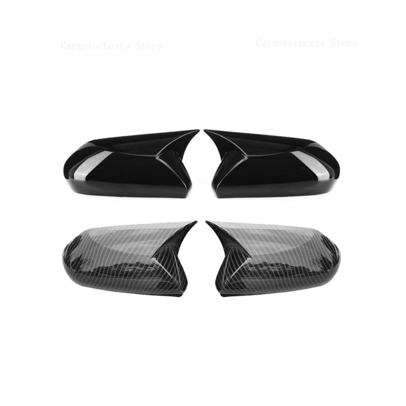 Car  Rearview Side Mirror Cover Fit For Toyota Camry 8th 2018 2019 2020 2021 2022 202  Wing Cap Rear View Case Trim Carbon Fiber