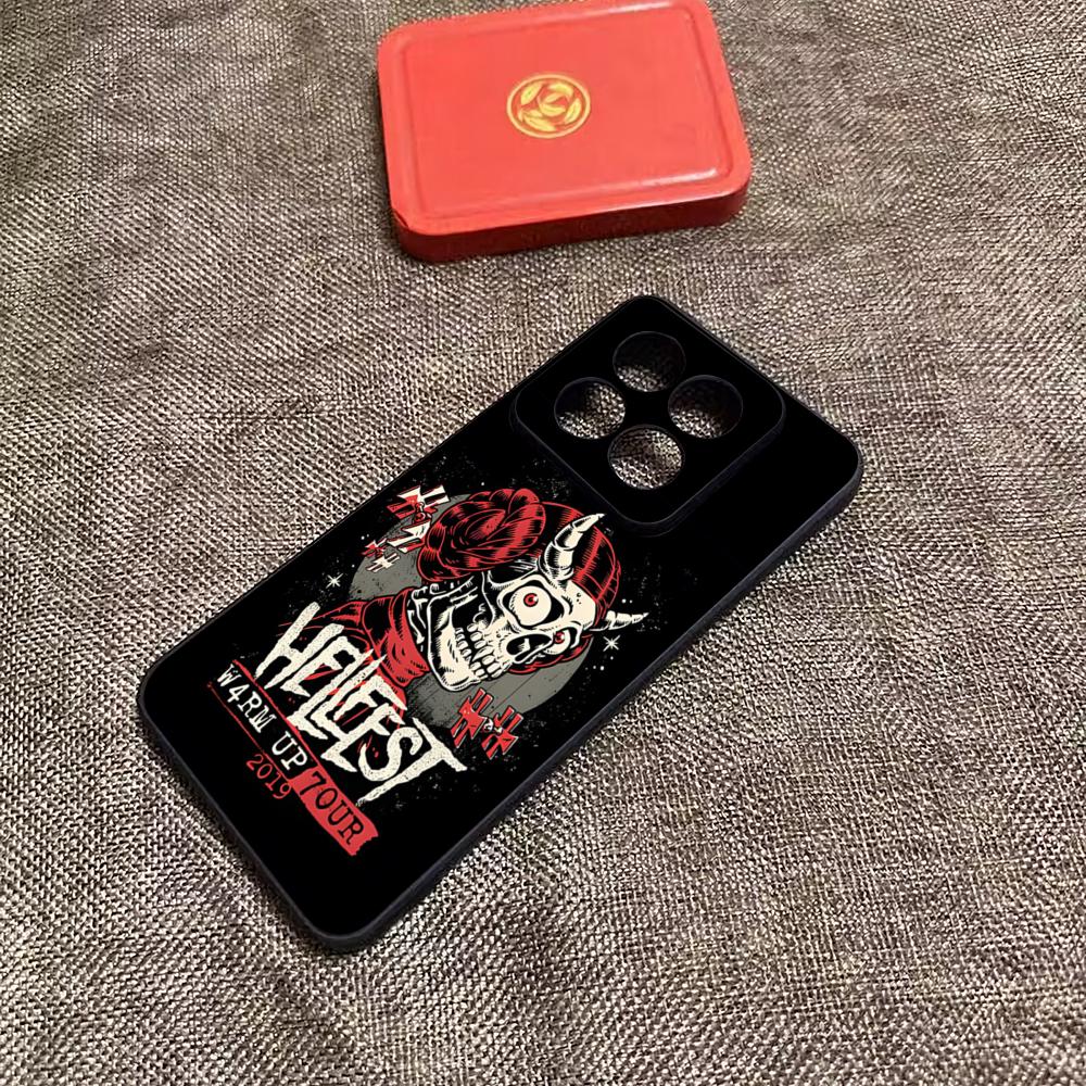 Hellfest Music Phone Case Silicone Case For Xiaomi POCO X5 X5PRO 5G Soft Fundas Poco X5 Pro 5G Case