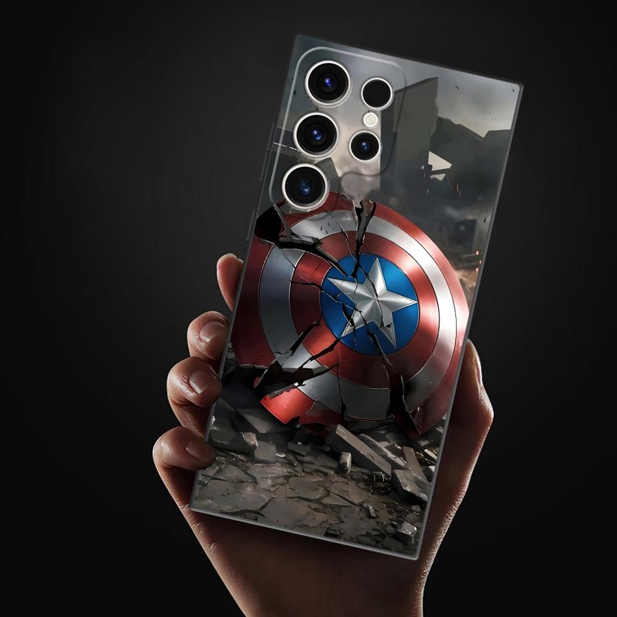 Case for Samsung Galaxy S26 Note 20 Ultra 8 9 10 S24 Plus S25 Ultra S23 S20 S21 FE S10 S9 Funda Phone Cover Marvel Innovation