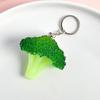4 Pcs Simulation Food Keychain Decorative Keychain Hot Dog Pendant Hanging Ornaments Bag Charm Decorations Car Key Chain
