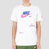 Nike Swoosh Round Neck Short Sleeve White Men's CU0078-100
