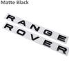 3D Letter Car Hood Bonnet Cover Emblem For Land Rover Range Rover Velar Sport Discovery 2 3 4 Defender Chrome Front Head Sticker BQQ0