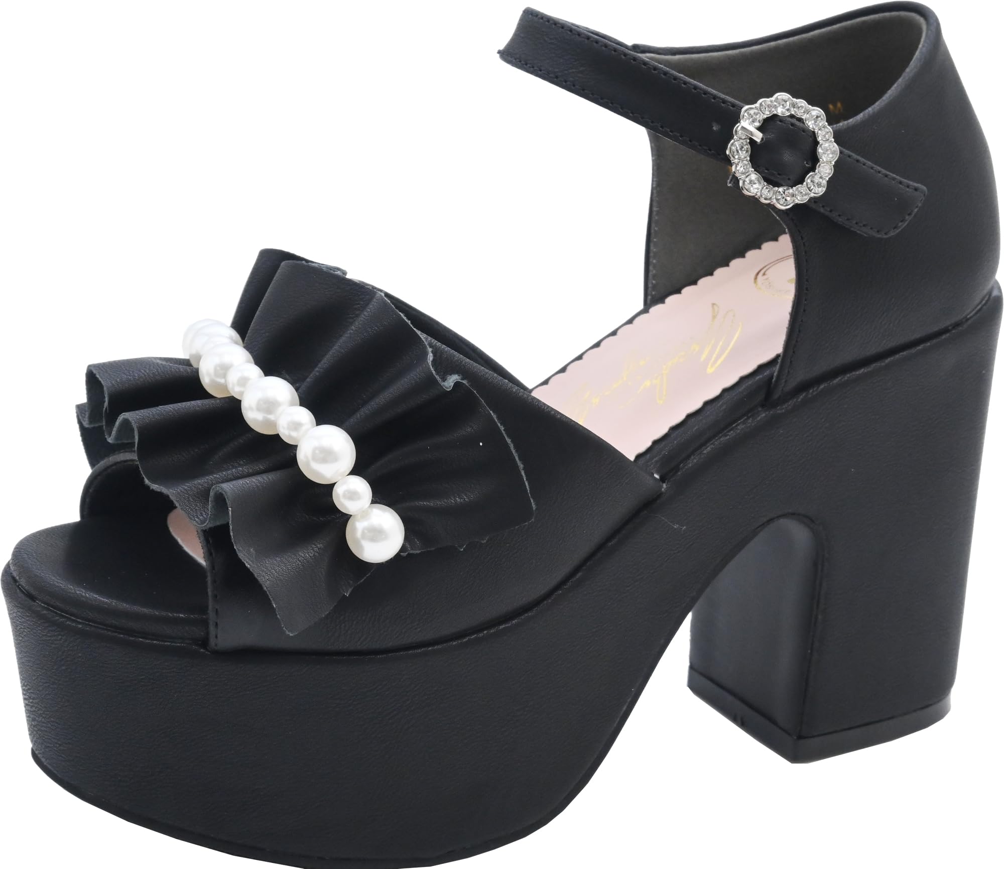 

[Yosuke] Platform Frill Sandals