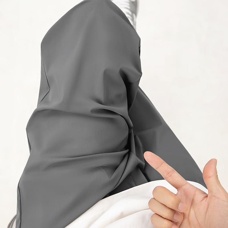 Fingercroxx Men's Ice Silk Cropped Straight-Leg Pants