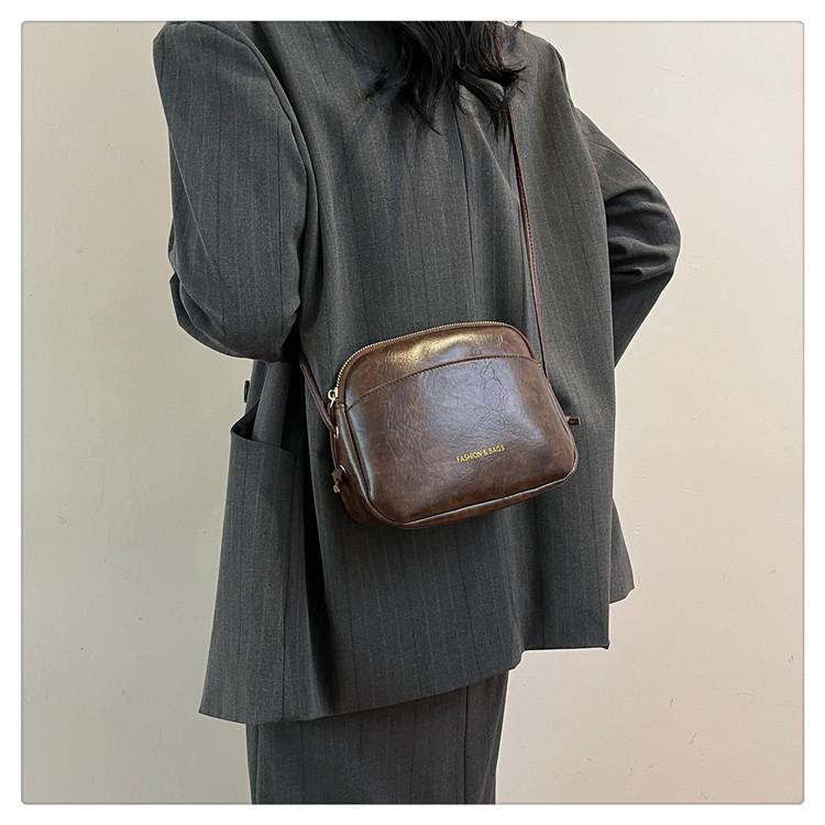 IELGY Small Square Bag Fashion Simple Large-Capacity One-Shoulder Messenger Casual Trendy Shoul