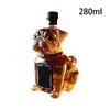 300ml Creative Animal Decanter Realistic Glass Liquor Bottle Bulldog-Inspired Whiskey Wine Brandy Scotchs Bourbon Vodka Decanter