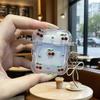 The new Epoxy red cherry earphone case is suitable for Apple AirPods 1 protective case AirPods pro1 earphone case