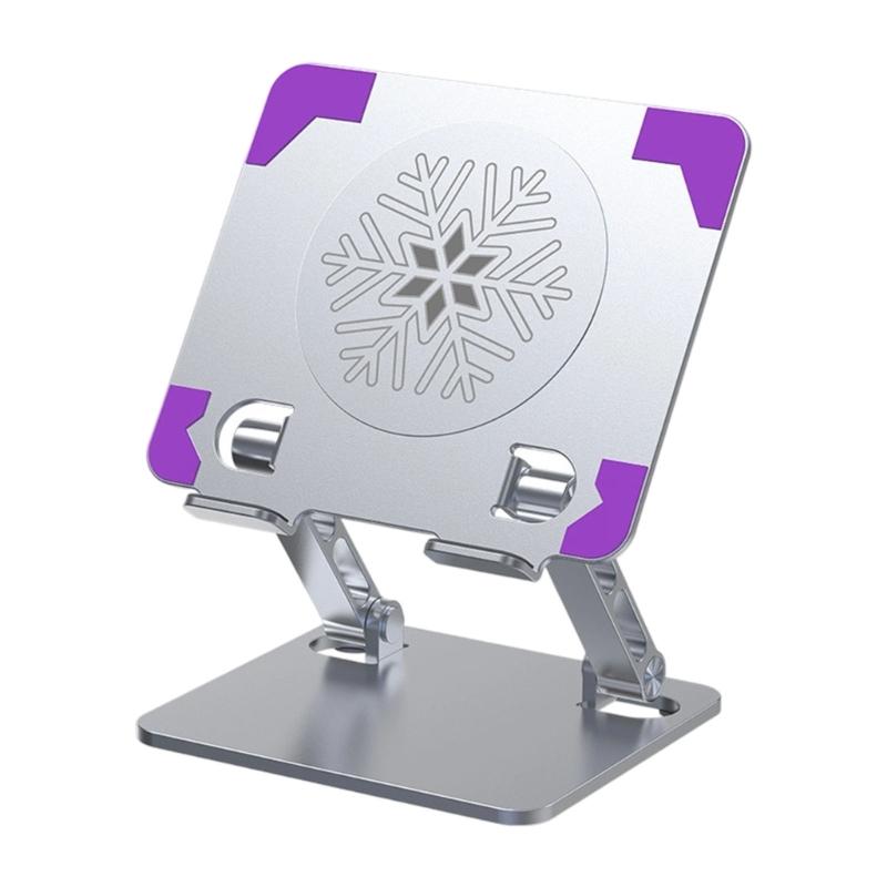 

Aluminum Tablet Cooling Stand With Magnetic Attachment Efficient Heat Reduction For Extended Work