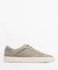 Massimo Dutti Leather Platform Sneakers