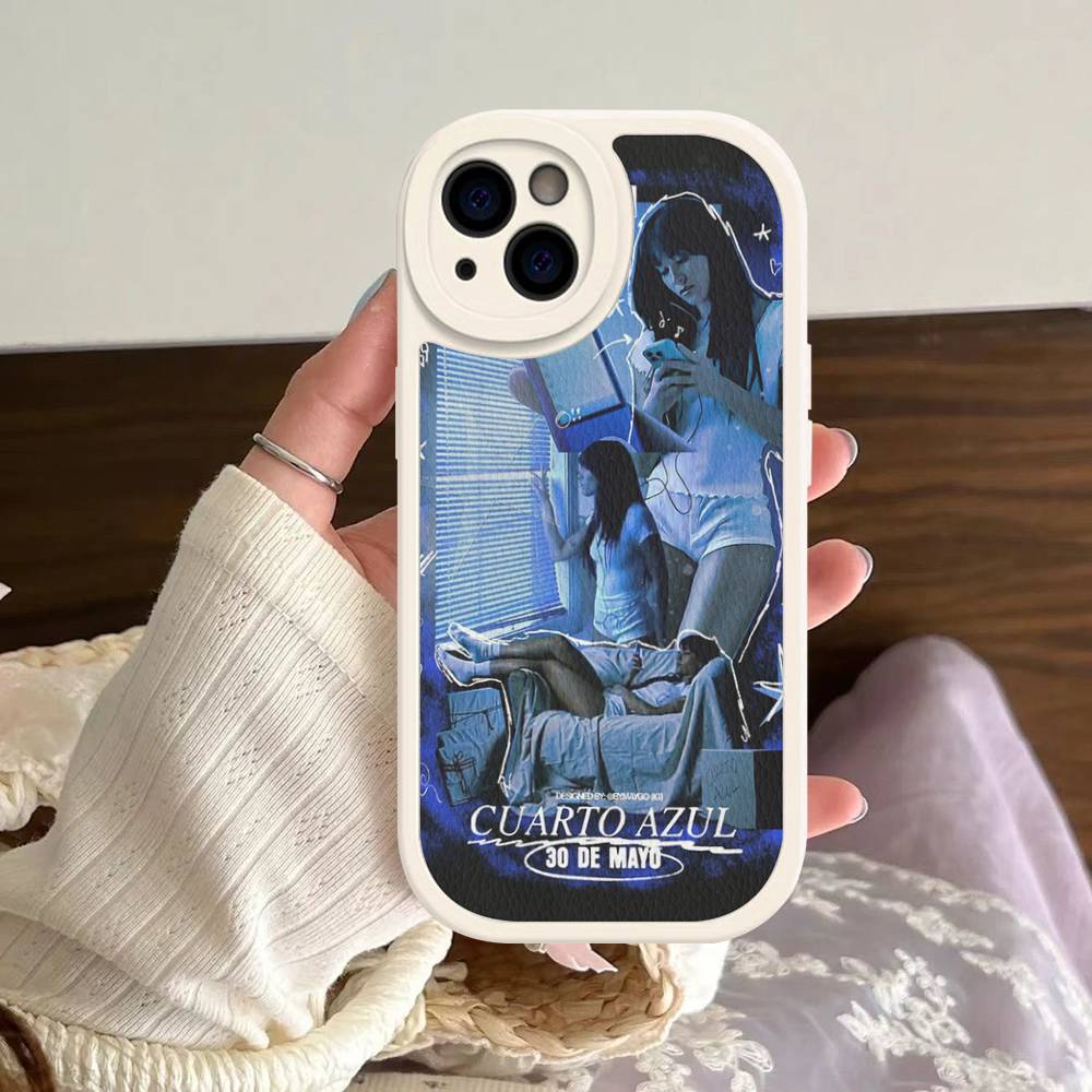 

Spanish Singer Aitana Ocana Phone Cover For IPhone 16 15 14 13 12 11 Pro Max Plus Leather Soft Case iphone 12