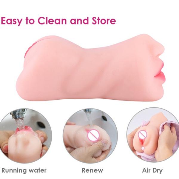 Double Point Name Mouth Masturbation Anime Airplane Cup TPE Inverted Mold Sexy Toy