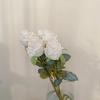 Artificial Roses Realistic Faux Flowers with Bendable Stems Fake Roses In Bulk for Home Vase Wedding Centerpiece Party Decor