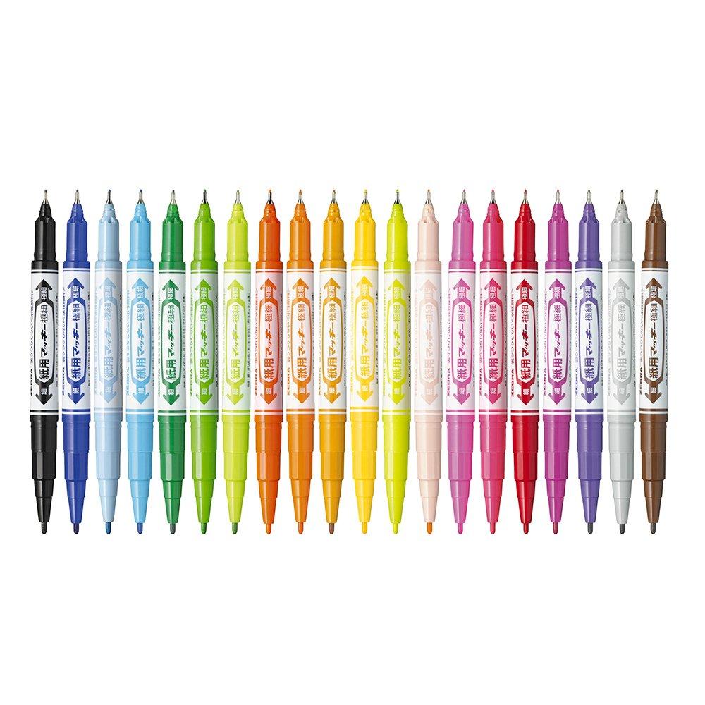 Zebra Pen for Extra Fine 10 Water-Based Paper, Makiki, Point, Blue, Pens, B-WYTS5-BL
