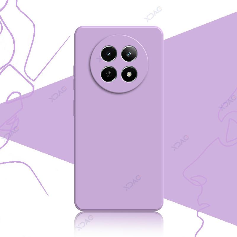 Luxury Case Covers for Realme Narzo 70X 5G Square Liquid Soft Silicone Phone Shield Housing Narzo70X Fashion Candy Bags