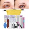 Eyelashes Grafting Tool Set Eyelash Extension Glue Tweezer False Eyelash Kit (8mm+8mm)