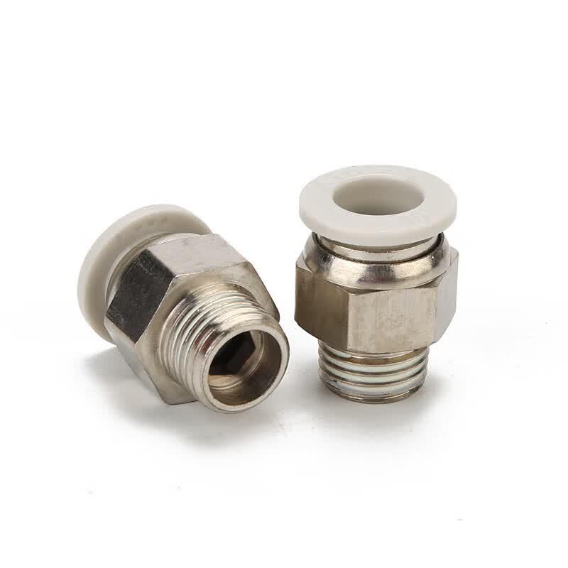 PC Quick Connect Straight Male Thread Fitting