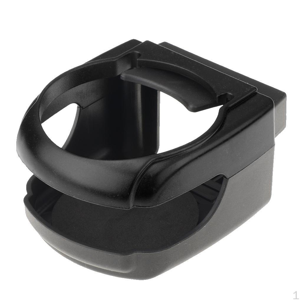 Car Air Vent Outlet Cup Holder Beverage Stand Mount Clipon Black