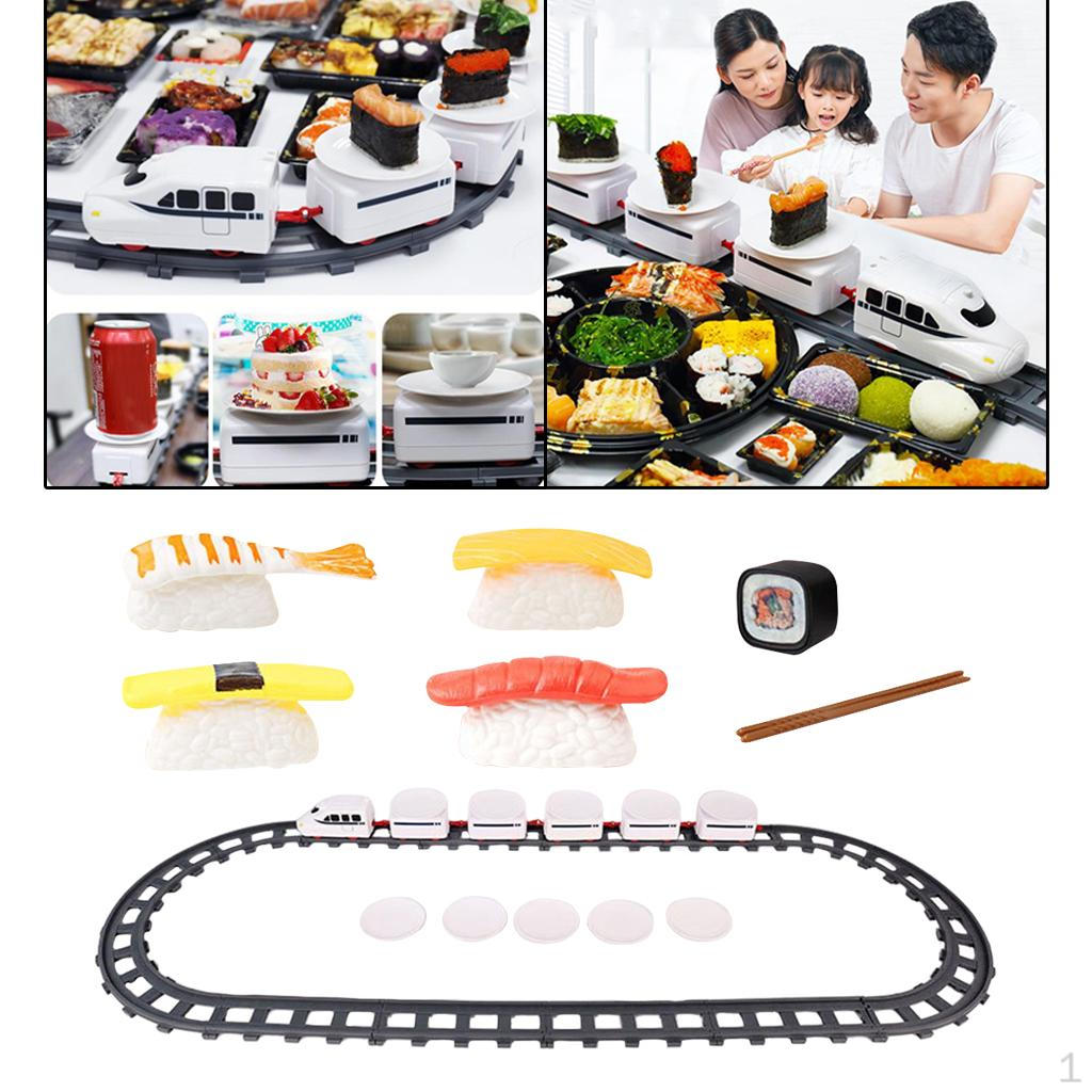 Electronic Classic Train Set Revolving Electric for Kids Boys Girls Age 5+ Birthday Gifts