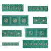 30pcs/lot PCB Board Kit Circuit Board SMD Turn To DIP Adapter Converter Plate FQFP HTQFP QFN48 SOP SSOP TSSOP 8 16 24 28