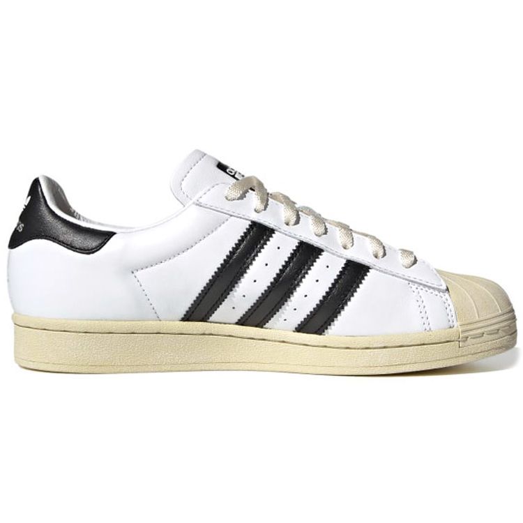 Adidas Superstar White Black Unisex Sneakers Cloud-White Core-Black Blue FV2831