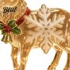 Hanging Decoration Elf Decorative Ornaments Clear Acrylic Tree Ornament Deer Christmas Pendant with for Door
