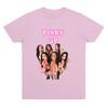 Katseye Pink Up T Shirts 2026 New Song Fashion Clothing Women Men High Quality Cotton Tees   Pop O-neck Short Sleeve Casual Tops