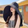 Fashion Sun Protection Quick-Drying Sun Hat With Large Brim Shawl Fisherman Hat For Women