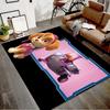 1pc P-Paw Paw Design Printed Area Rug Carpet for Bedroom Living Room Home Decor Rugs Mat Non Slip Mat Rug for Bedside