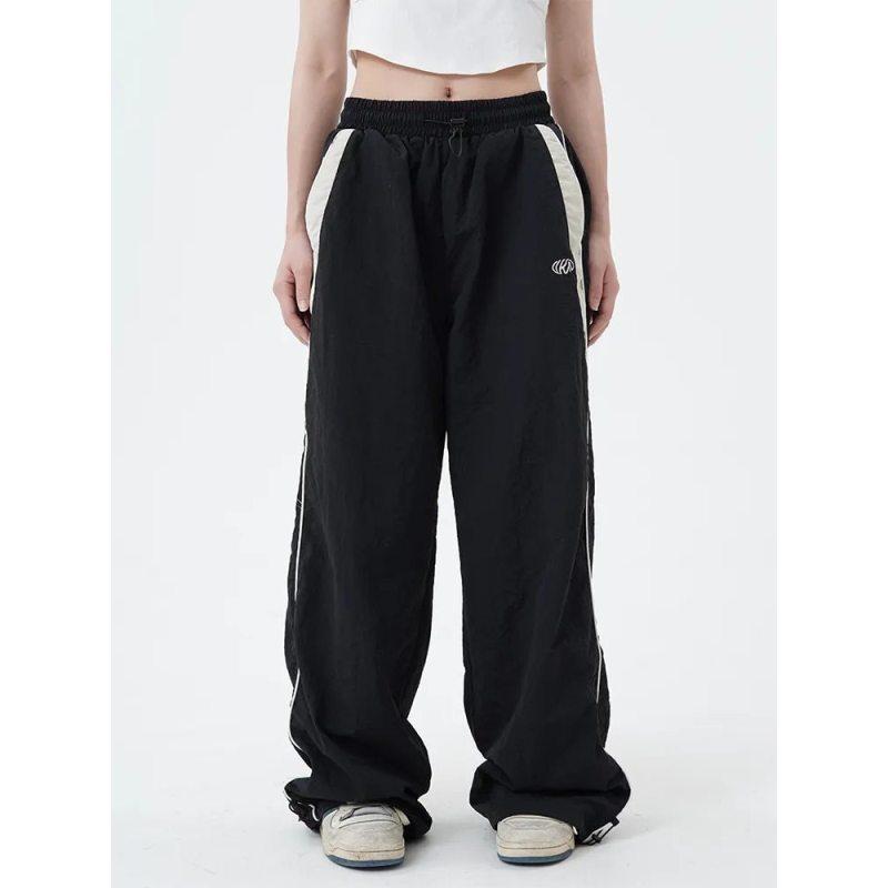 Women s Straight Wide Leg Pants Casual Loose High Waist Long Pants